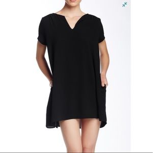 Lush Split Neck Dress - Nordstrom